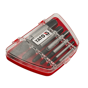 Набір екстракторів для зламаних гвинтів 3-25 мм (6 шт) YATO YT-0590, фото 2