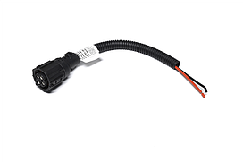 Штекер фішка (роз’єм) електричний AMP 4PIN байонет фари (DECARO) DC 57.26.27