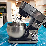 Багатофункціональний кухонний комбайн Top Kitchen 4500 з блендером 1.5 л тістомісом 7 л і м'ясорубкою, фото 10