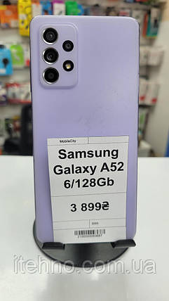 Б/в Samsung Galaxy A52 6/128Gb, фото 1