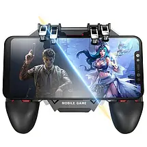 Бездротовий геймпад тригер для смартфонів MEMO PUBG Mobile AK77 з вентилятором та акумулятором на 4000 mAh, фото 3