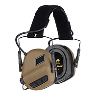 Тактичні навушники EARMOR M31 PLUS Койот
