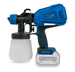 Фарборозпилювач акумуляторний (без акум. та ЗП) KRAISSMANN 502 ASP 20 MP (резервуар на 0.8 л)