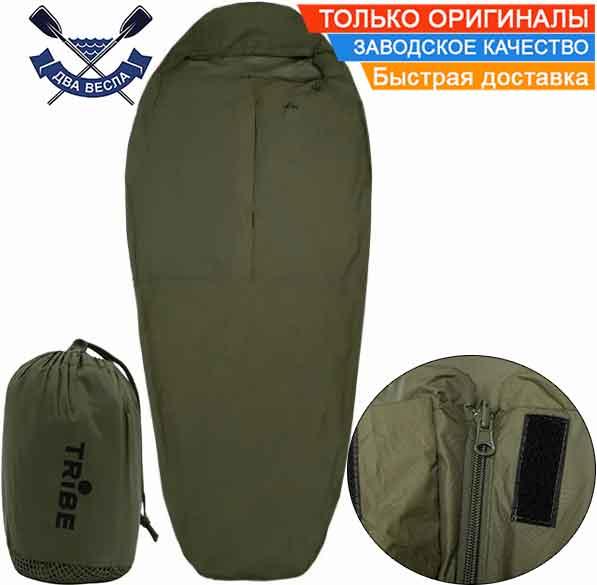Бівачний мішок Tribe Bivi Bag T-CG-0003-olive покриття для спальника 225 х 95/65 захисне покриття для спального мішка, фото 1