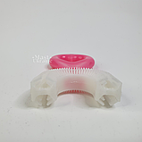 Дитяча U-подібна зубна щітка для 2-6 років, м'яка силіконова зубна щітка-капа Рожева TB-2-6-Pink, фото 7