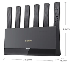 Wi-Fi-роутер Xiaomi Router BE6500 Black