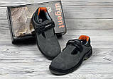Спецвзуття сандалі робочі чоловічі, босоніжки шкіряні захисні взуття з метал носком, urgent польша, фото 6