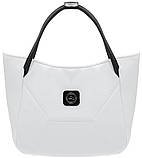 Коляска універсальна 2в1 Adamex Mobi Air Thermo ECO SA-1 (сумка, кошик, чохол на ніжки) Біла, фото 8