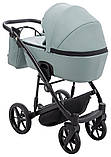 Візок універсальний 2в1 Adamex Mobi Air Thermo New ECO SA-20 (сумка, кошик, чохол на ніжки) Нефрит, фото 4