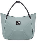 Візок універсальний 2в1 Adamex Mobi Air Thermo New ECO SA-20 (сумка, кошик, чохол на ніжки) Нефрит, фото 10