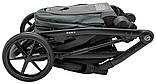 Коляска універсальна 2в1 Adamex Mobi Air Thermo New ECO SA-29 (сумка, кошик, чохол на ніжки) Зелена, фото 8