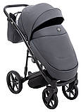 Візок універсальний 2в1 Adamex Mobi Air Thermo New ECO SA-5 (сумка, кошик, чохол на ніжки) Сіра, фото 6