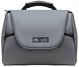 Коляска універсальна 2в1 Adamex Nola Eco SA-32 (сумка, кошик, чохол на ніжки) Сіра, фото 9