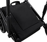 Коляска універсальна 2в1 Adamex Porto Light Tip TK-53 (сумка, кошик, чохол на ніжки) Чорна, фото 10