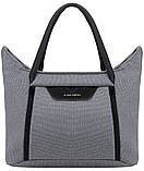 Коляска універсальна 2в1 Adamex Porto Light Tip TK-60 (сумка, кошик, чохол на ніжки) Темно-сіра, фото 9