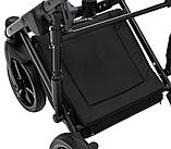 Коляска універсальна 2в1 Adamex Porto Light Tip TK-60/С (сумка, кошик, чохол на ніжки) Темно-сіра, фото 9