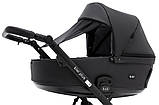 Коляска універсальна 2в1 Bair Kiwi Plus ECO BKP-15 (москітна сітка, сумка, дощовик) Чорна, фото 6