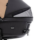 Коляска універсальна 2в1 Bair Kiwi Plus ECO BKP-18/15 (москітна сітка, козирок від сонця, дощовик), фото 7