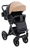 Коляска універсальна 2в1 Bair Kiwi Plus ECO BKP-18/15 (москітна сітка, козирок від сонця, дощовик), фото 9