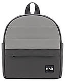 Коляска універсальна 2в1 Bair Kiwi Plus ECO BKP-21/15 (москітна сітка, козирок від сонця, дощовик) Сіра, фото 10