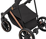 Коляска універсальна 2в1 Bair Vega Soft VEM-04 (чохол на ніжки, підсклянник, сумка) Коричнева, фото 8