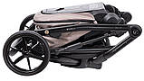 Коляска універсальна 2в1 Adamex Mobi Air Thermo New TIP TK-72 (сумка, кошик, чохол на ніжки) Капучино, фото 8