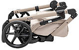 Коляска універсальна 2в1 Adamex Nola Natura 3 vanilla (сумка, кошик, чохол на ніжки), фото 10