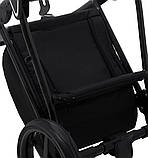 Коляска універсальна 2в1 Adamex Porto Lux PS-94 (сумка, кошик, чохол на ніжки) Рожева, фото 10