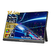 Ігровий портативний монітор Arzopa Z1FC Game (16.1″ FHD IPS 144 Гц) Type-C