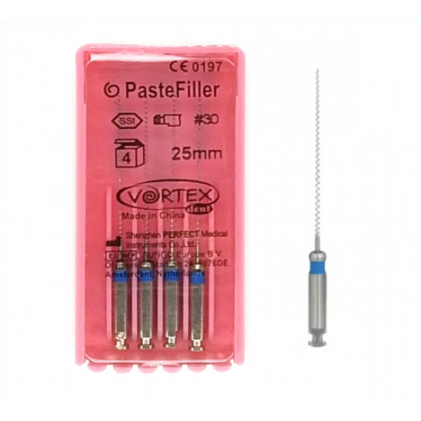 Paste Fillers №30 25мм Пасте Філерс каналонаповнювач 4шт Vortex