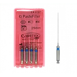 Paste Fillers №30 25мм Пасте Філерс каналонаповнювач 4шт Vortex
