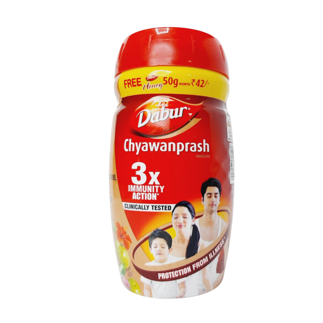 Чаванпраш Дабур (Chyawanprash immunity Dabur) 500 гр темін до 08/27 р + Мед Дабур (Honey Dabur) 50 гр