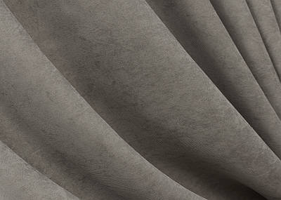 Шторна тканина мікровелюр Petek YL. Колір сіро-коричневий. Код 1710ш