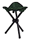 Багатофункціональний складний стілець-трикутник Зелений Похідний для риболовлі пікніка природи KT6010301 PeremogaUA, фото 7