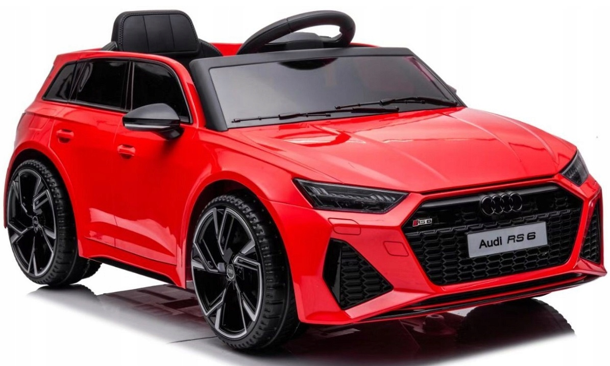 Дитячий електромобіль AUDI RS6 червоний PlayHouse (Польща)