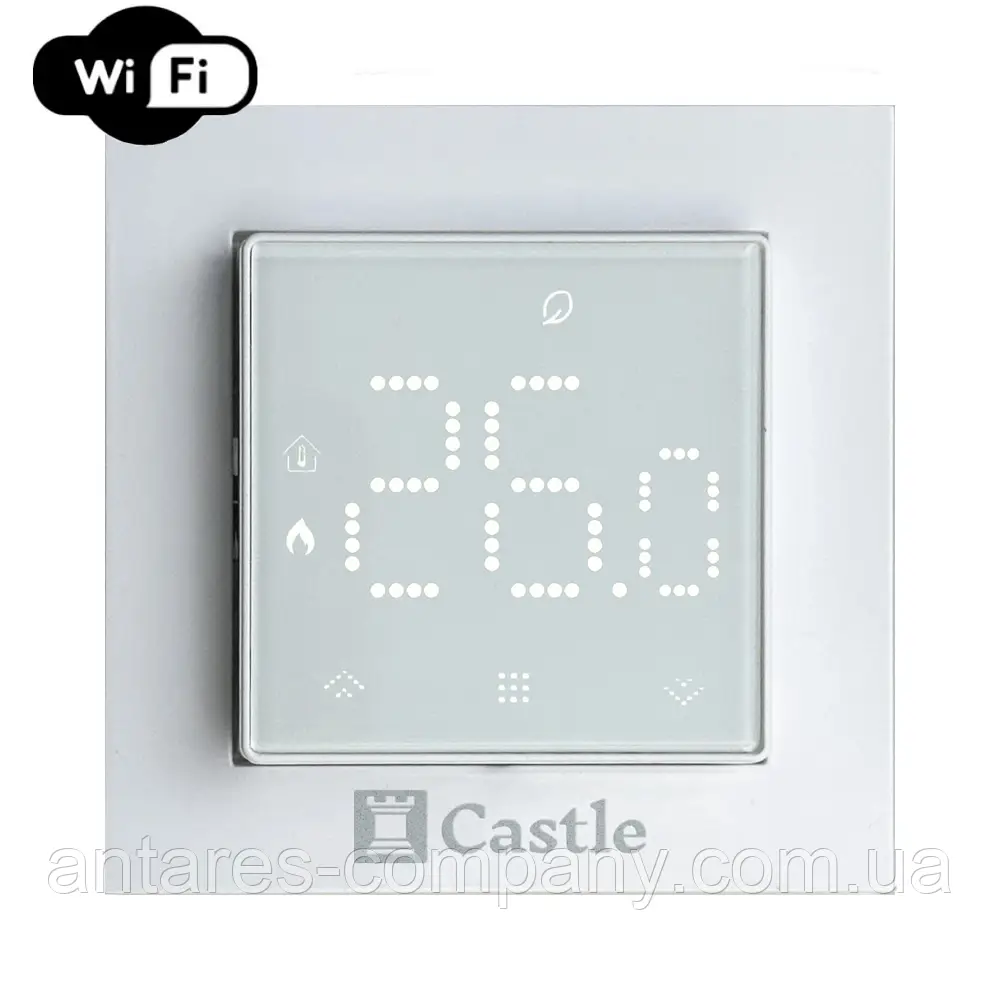 Терморегулятор програмований для теплої підлоги Castle АС506H ( WI-FI )