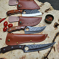 Набор кухонных ножей ручной работы Сатори