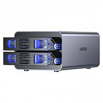 Unitek Case RAID dysk SATA 2.5''/3.5'' 40TB 10Gb/s, фото 4