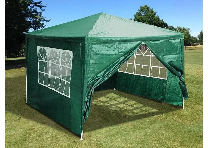 Садовий павільйон шатер з вікнами 3х3м