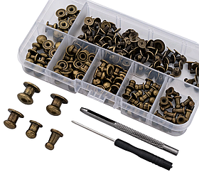 Набір кобурних гвинтів 5*20 колір Антик