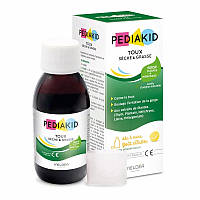 Сироп від кашлю Pediakid Toux Seche et grasse від 6 міс. 125 мл Дитячий сироп від вологого та сухого кашлю
