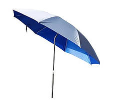 Парасолька пляжна InPool MH-2712, система «Антивітер», 162 см, сіро-синій