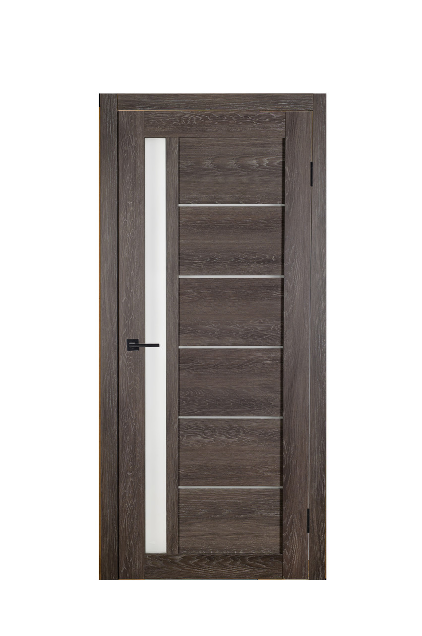 Двері Sun Doors Грета New Grey New + Скло сатин 80*200 см Міжкімнатні двері для ванни Стильні двері