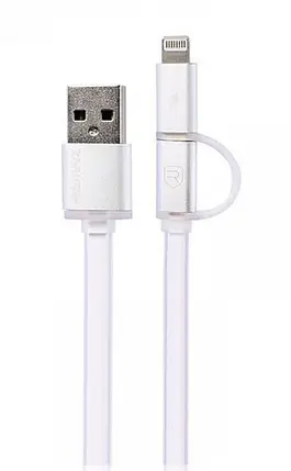 Кабель Remax Aurora USB - iPhone & microUSB, фото 1
