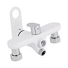 Змішувач для ванни Qtap Jay з довгим поворотним виливом (з душовим гарнітуром) QTJAY2601CRW45552, фото 6