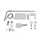 Душова система універсальна Qtap Swan Cascada на три споживачі (з виливом) QTSWA111CRW45570 Chrome/White, фото 9