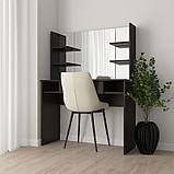 Туалетний столик з поличками та дзеркалом G00123, фото 7