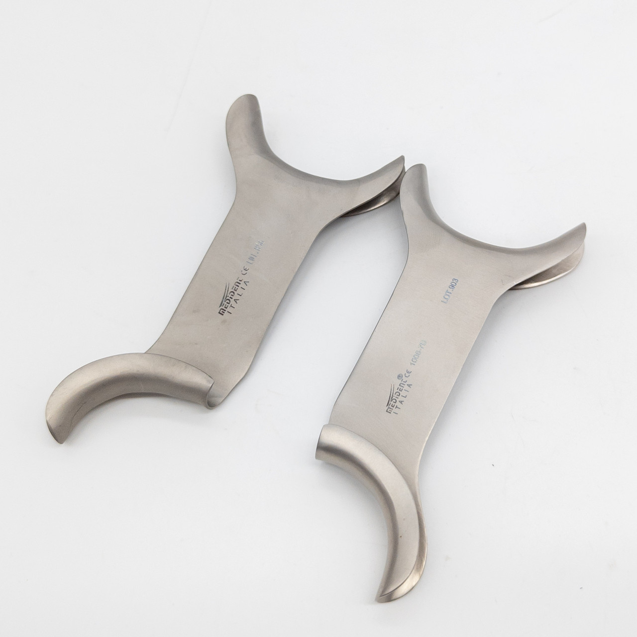 Ретрактори для губ металеві половинки роторозширювачі retractor (2шт)