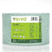 Минеральный блок ТО-ВИТ для животных, соль лизунец для коров, коз, овец. Зелёный, 5 кг