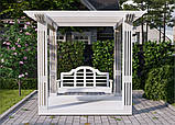 Пергола с подиумом «Гринвуд» 3 х 3 м, фото 5